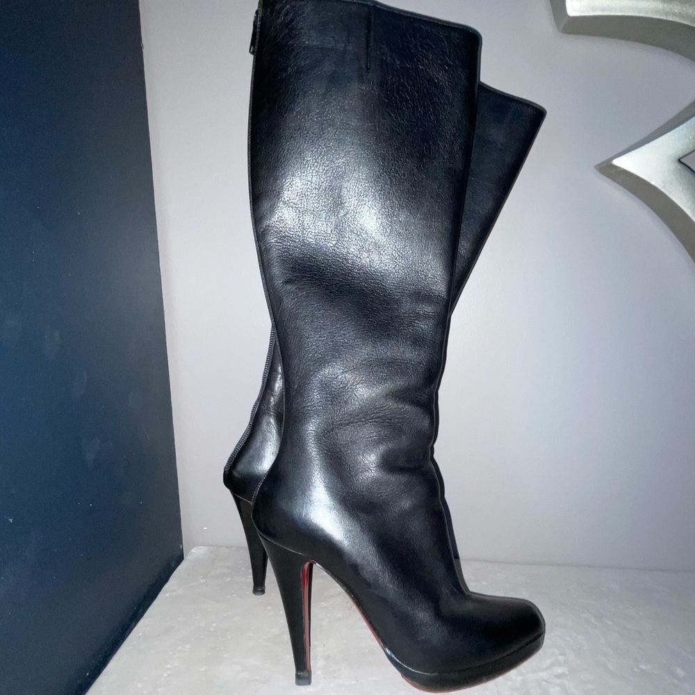 Christian Louboutin bourge  Zappa calf boots